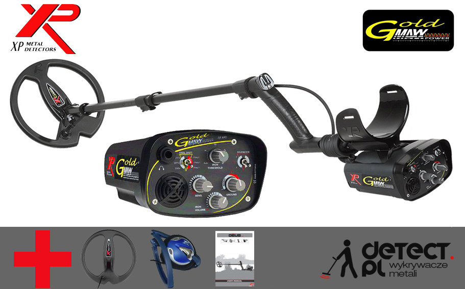 XP GoldMaxx Power II sonda 9" zestaw